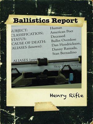 cover image of Ballistics Reports